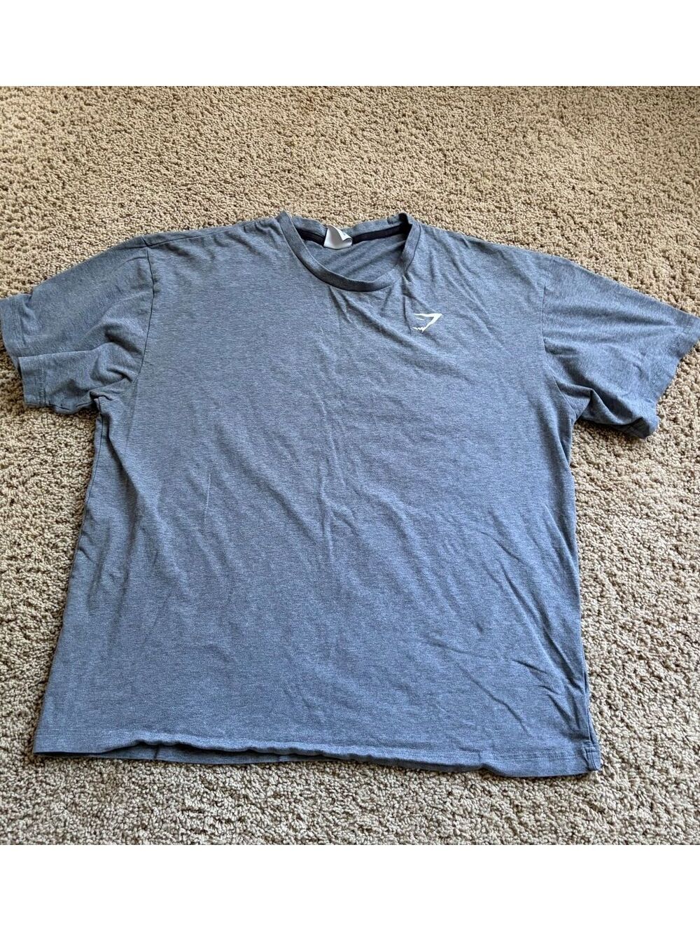 Men's Gymshark T-shirt  Dri0fit Grey L LARGE